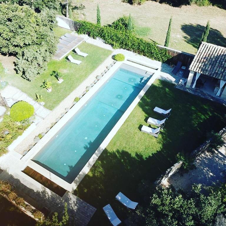 La bergerie de Nano Bed & Breakfast Beaumes-de-Venise Exterior foto